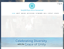 Tablet Screenshot of interfaithprayer.org